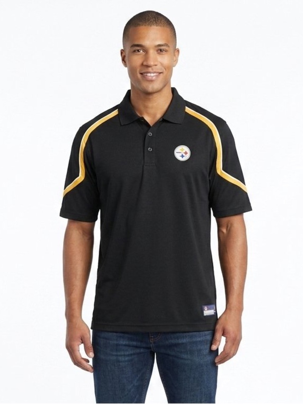 Vintage Pittsburgh Steelers Reebok NFL Polo Shirt • Men’s Size 3XL • EUC